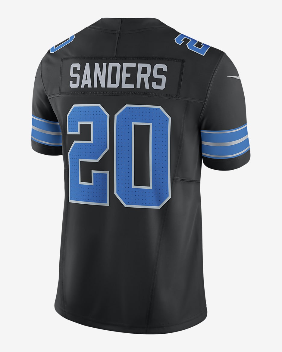 Barry Sanders Detroit Lions Men s Nike Dri FIT NFL Limited Football Jersey. Nike